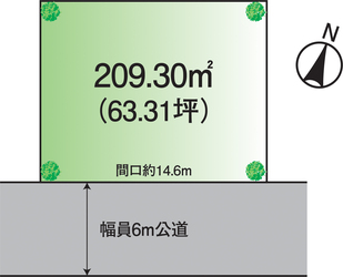 ご成約済  佐倉市上座  売地