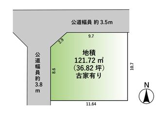 ご成約済  千葉市稲毛区山王町　売地